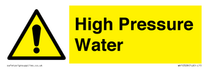 High Pressure Water
